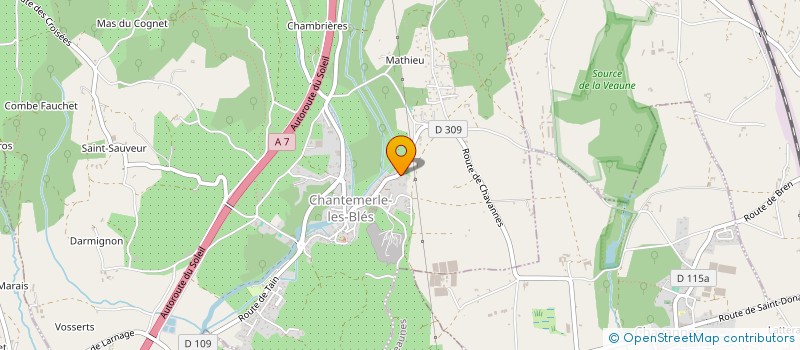 localisation de l'entreprise NG SERVICE PRO  CHANTEMERLE-LES-BLES