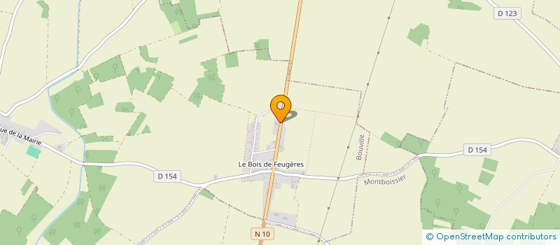 localisation de l'entreprise NG-SPORTS à BOUVILLE