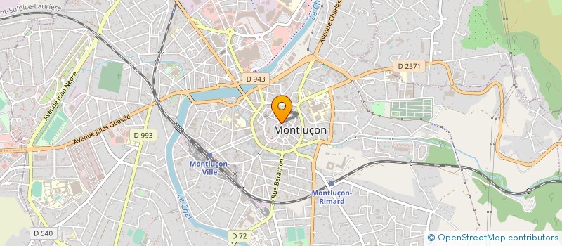 localisation de l'entreprise NG ST ETIENNE à MONTLUCON