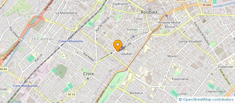 localisation de l'entreprise NG SUITE HOME PRESTIGE  ROUBAIX