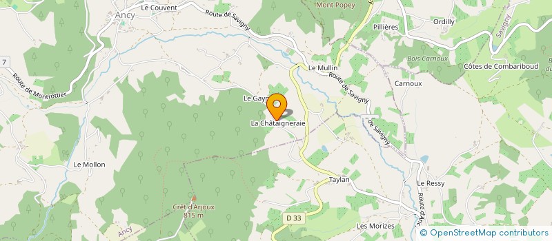 localisation de l'entreprise NG THERMIC FROID ET CLIMATISATION  ANCY