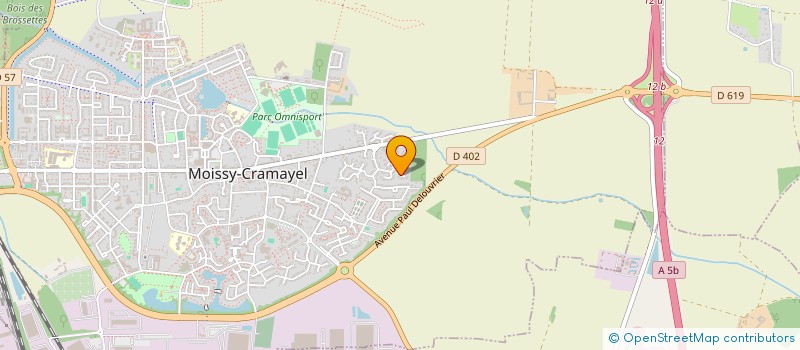localisation de l'entreprise NG ZEN à MOISSY-CRAMAYEL