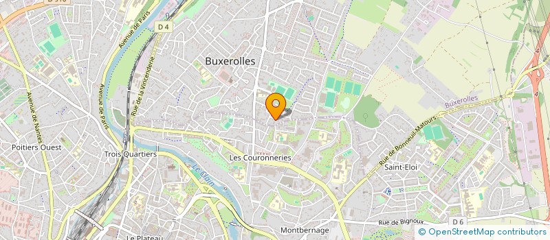 localisation de l'entreprise NG01  BUXEROLLES