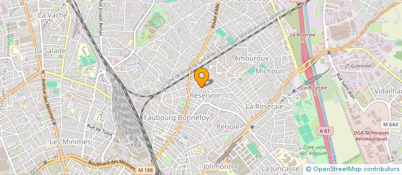 localisation de l'entreprise NG2C à TOULOUSE