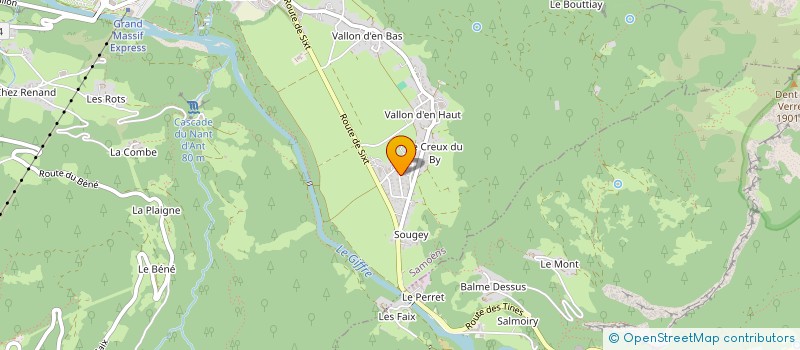 localisation de l'entreprise NG2F  SAMOENS