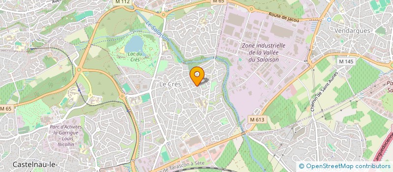 localisation de l'entreprise NG2S  LE CRES
