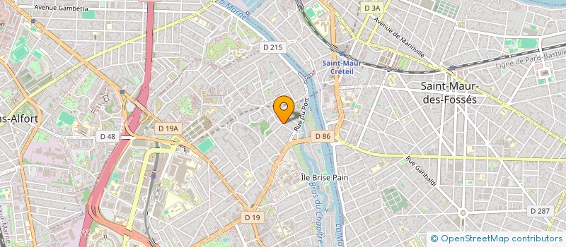 localisation de l'entreprise NG770  SARCELLES