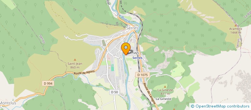 localisation de l'entreprise NGA CONSTRUCTION  SERRES