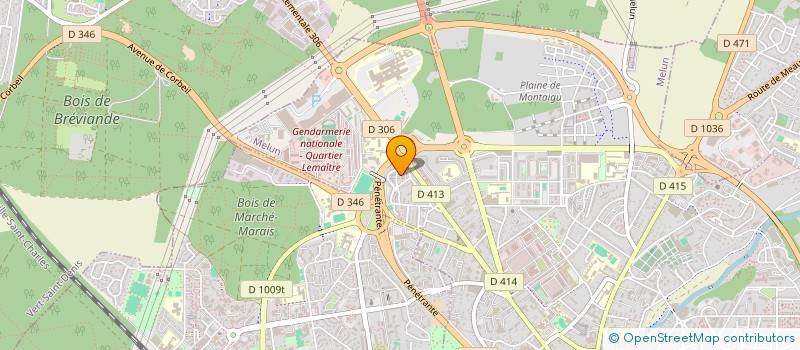 localisation de l'entreprise NGA EXPRESS  MELUN