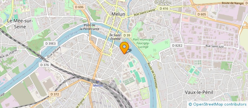 localisation de l'entreprise NGA POSEIDON à MELUN