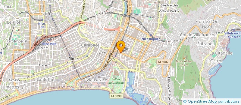 localisation de l'entreprise NGABI BATIMENT à NICE