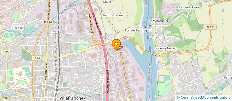 localisation de l'entreprise NGAC à VILLEFRANCHE-SUR-SAONE