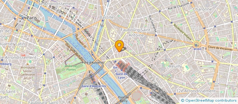 localisation de l'entreprise NGAMA SERVICES à PARIS