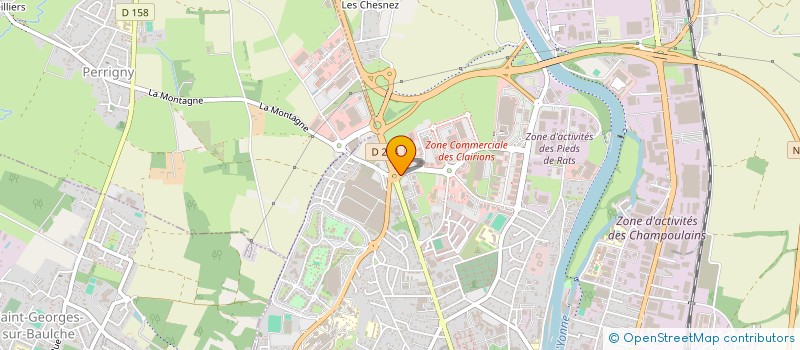 localisation de l'entreprise NGAN à AUXERRE