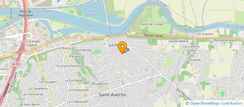 localisation de l'entreprise NGAPALI  SAINT-AVERTIN