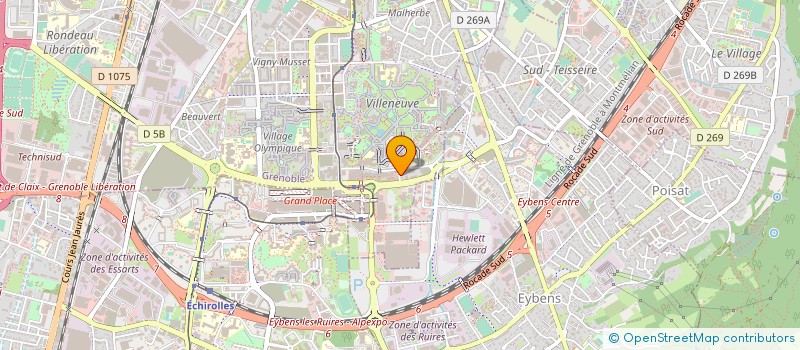 localisation de l'entreprise NGAS à GRENOBLE