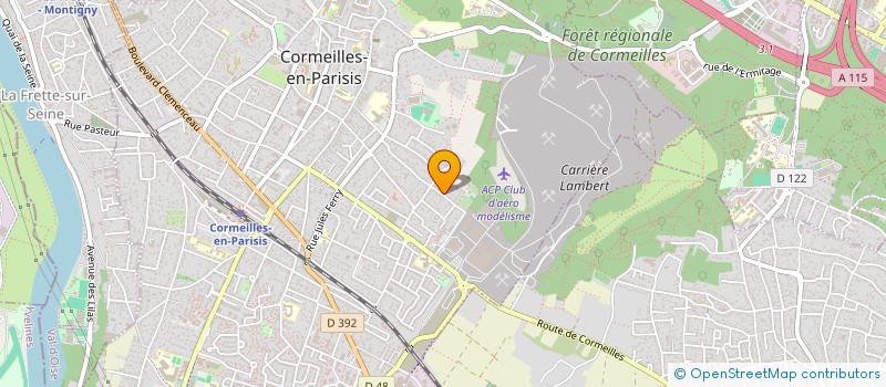 localisation de l'entreprise NGASSA IVAN  CORMEILLES-EN-PARISIS