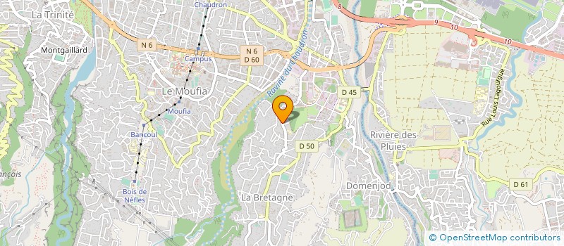 localisation de l'entreprise NGAUTOS à SAINT-DENIS