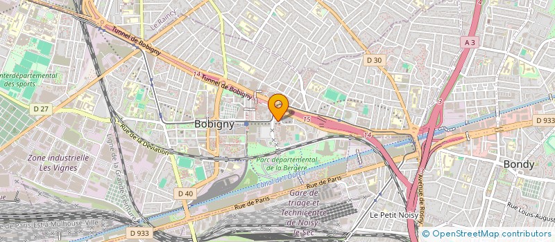 localisation de l'entreprise NGAYA  BOBIGNY