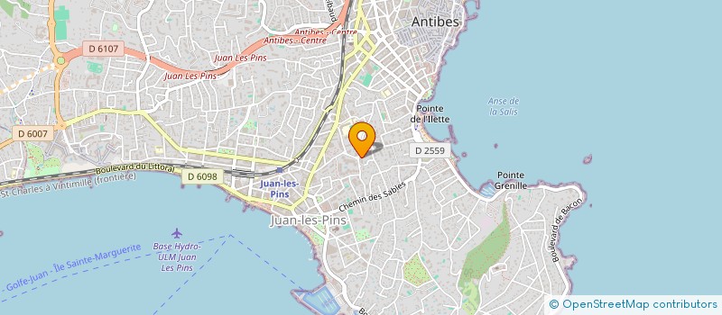 localisation de l'entreprise NGC à ANTIBES
