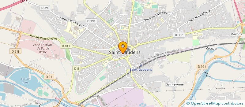 localisation de l'entreprise NGC à SAINT-GAUDENS