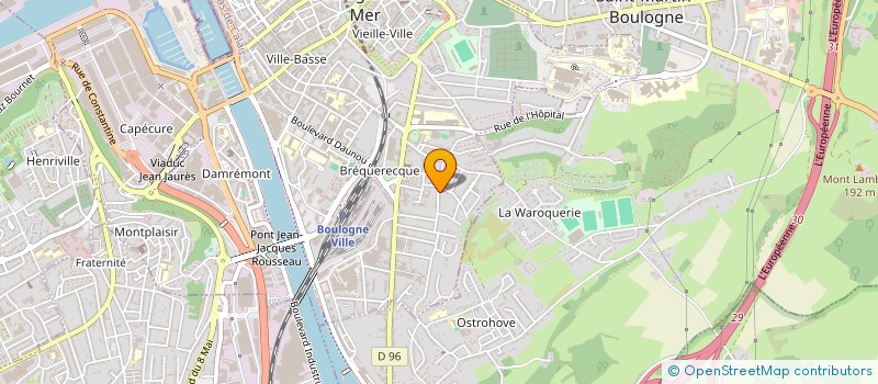 localisation de l'entreprise NGC  BOULOGNE-SUR-MER