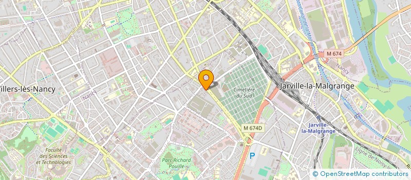 localisation de l'entreprise NGC COMMUNICATION  VANDUVRE-LES-NANCY