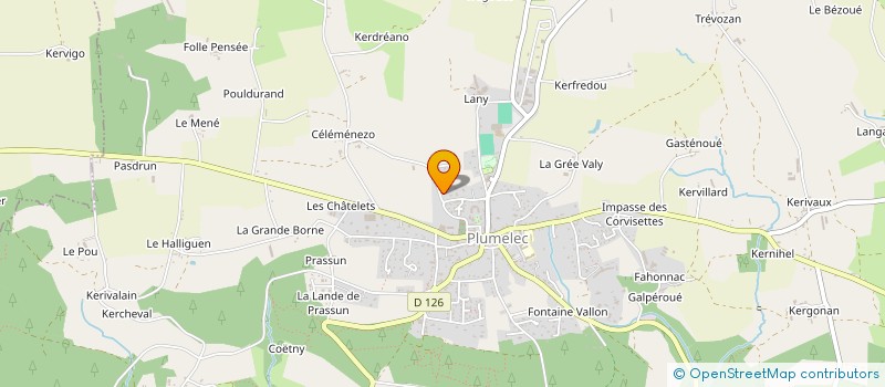 localisation de l'entreprise NGC CONNECT  PLUMELEC