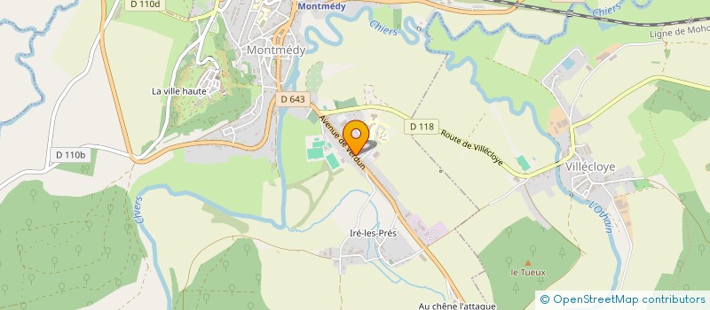localisation de l'entreprise NGC DISTRIBUTION à MONTMEDY