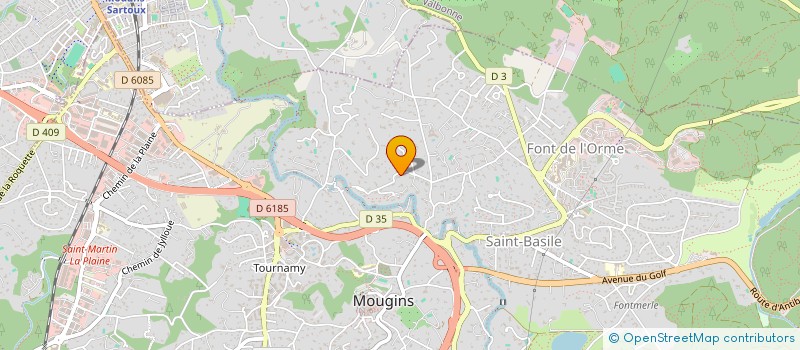 localisation de l'entreprise NGCR CONSULTING à MOUGINS