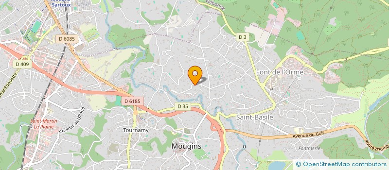 localisation de l'entreprise NGCR GROUP à MOUGINS