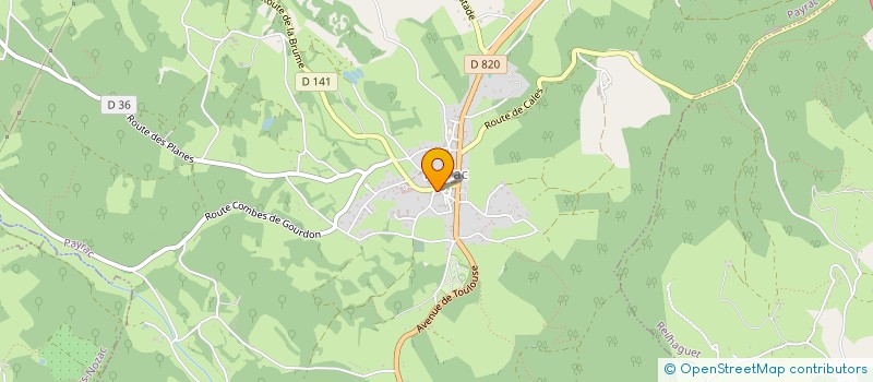 localisation de l'entreprise NGD  PAYRAC