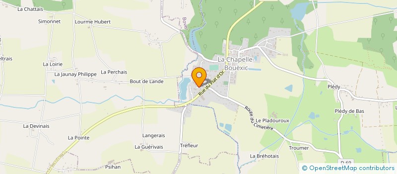 localisation de l'entreprise NGE BATIMENT  MERNEL
