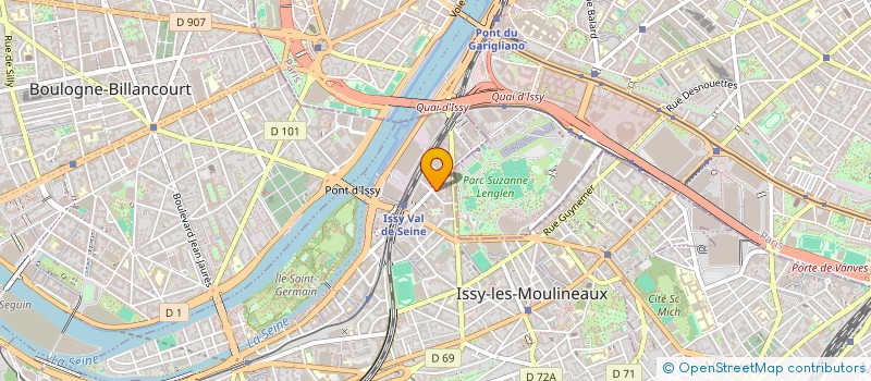 localisation de l'entreprise NGE CONTRACTING à ISSY-LES-MOULINEAUX