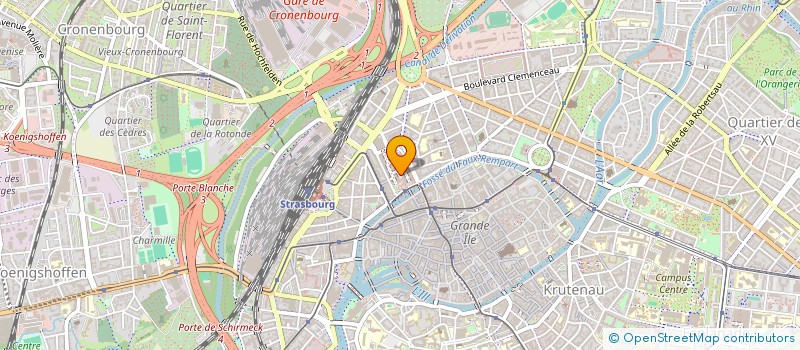 localisation de l'entreprise NGEN EST à STRASBOURG