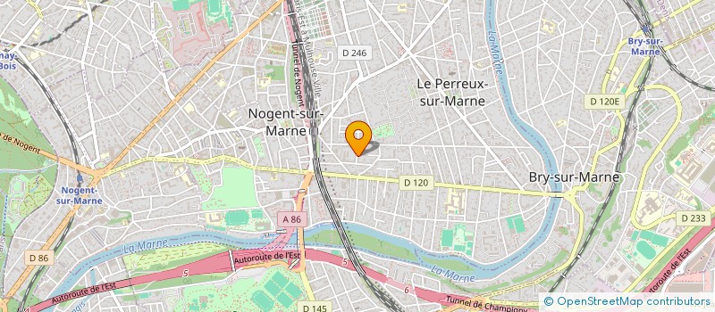 localisation de l'entreprise NGENIA+  LE PERREUX-SUR-MARNE