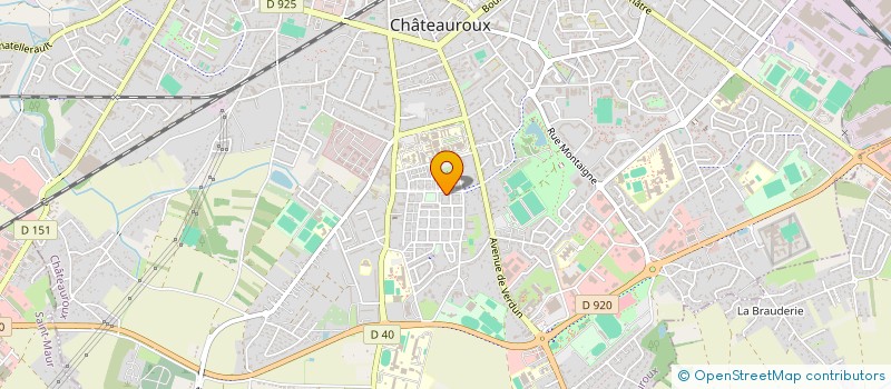 localisation de l'entreprise NGEUDIA à CHATEAUROUX
