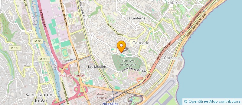 localisation de l'entreprise NGF à NICE