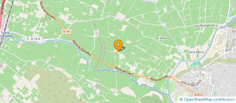 localisation de l'entreprise NGI  PIERREFEU-DU-VAR