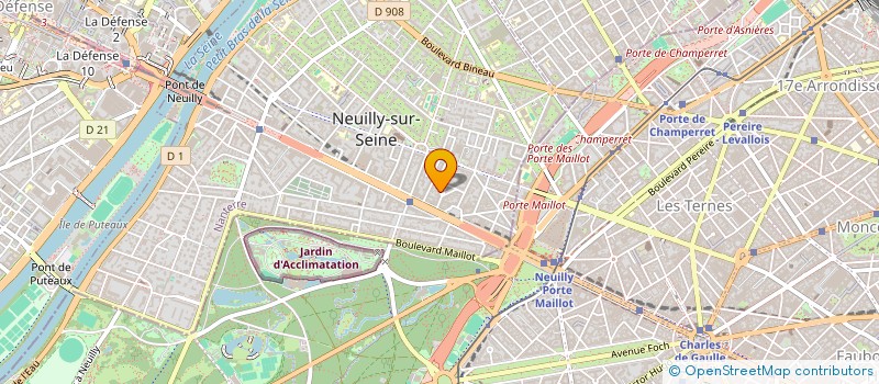 localisation de l'entreprise NGI CONSULTING à NEUILLY-SUR-SEINE