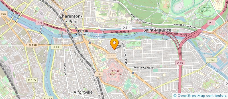 localisation de l'entreprise NGI RENOVATION  MAISONS-ALFORT