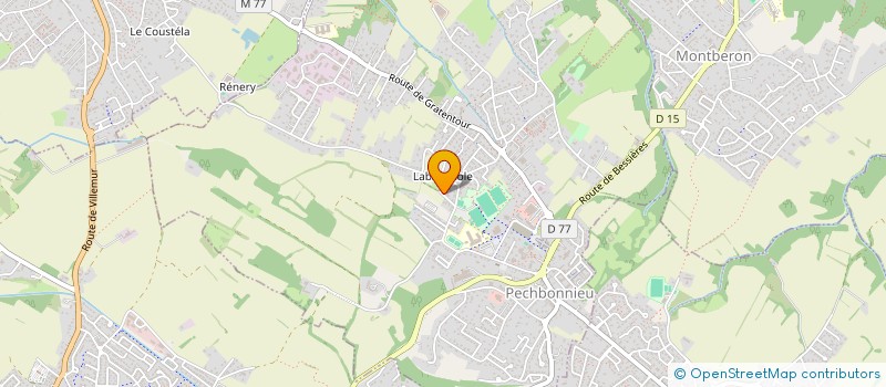 localisation de l'entreprise NGK 31  PECHBONNIEU