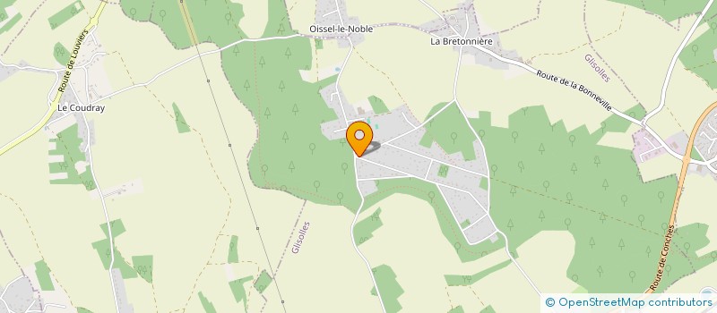 localisation de l'entreprise NGL TRANSPORT ET DEMENAGEMENT  GLISOLLES