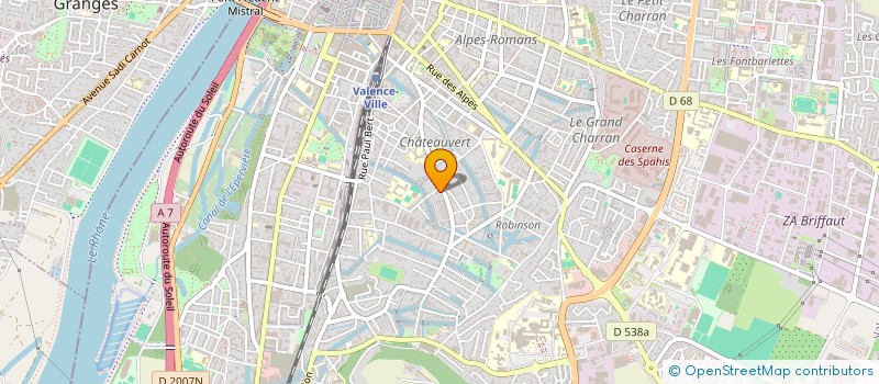 localisation de l'entreprise NGLG  VALENCE