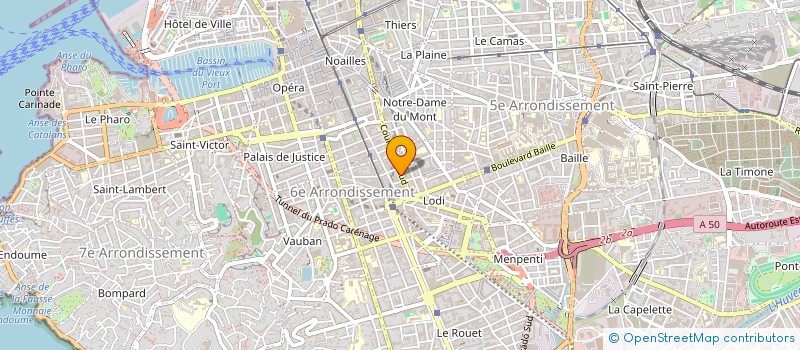 localisation de l'entreprise NGM à MARSEILLE