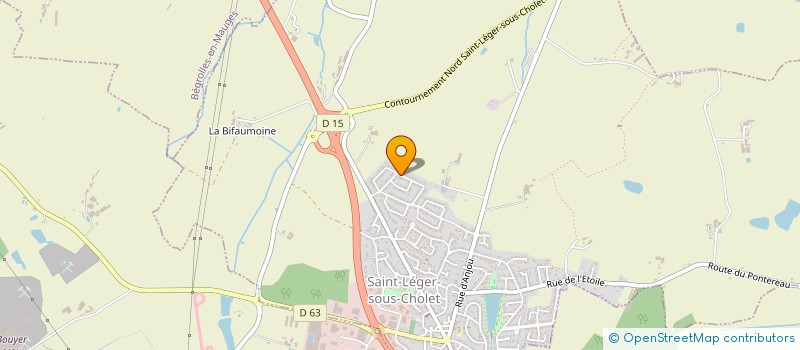 localisation de l'entreprise NGM  SAINT-LEGER-SOUS-CHOLET