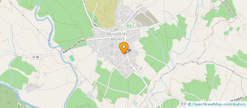 localisation de l'entreprise NGM  MURVIEL-LES-BEZIERS