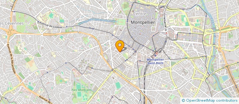 localisation de l'entreprise NGM  MONTPELLIER