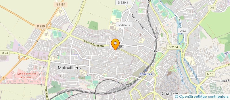 localisation de l'entreprise NGM AUTO à GASVILLE-OISEME