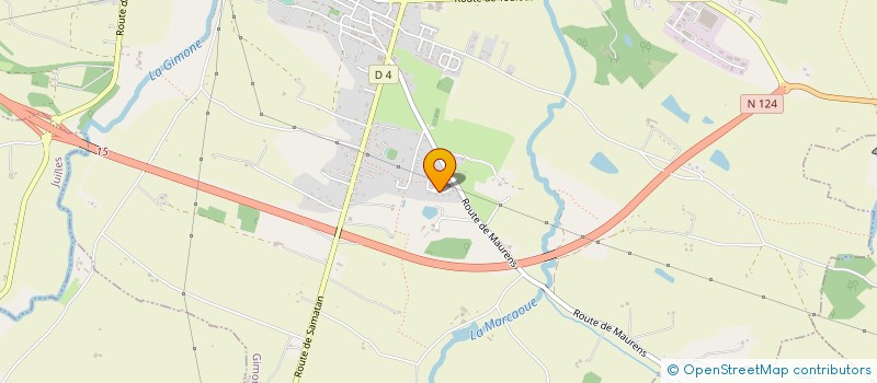 localisation de l'entreprise NGM INVEST  GIMONT